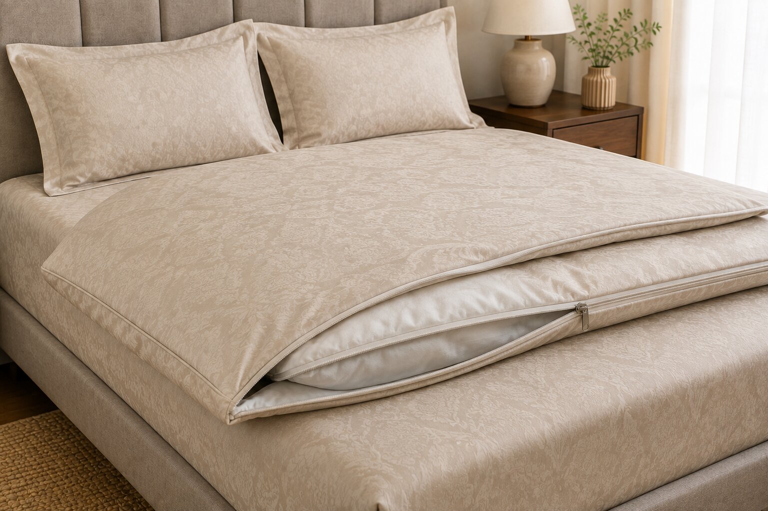 Zipper Bed Cover
