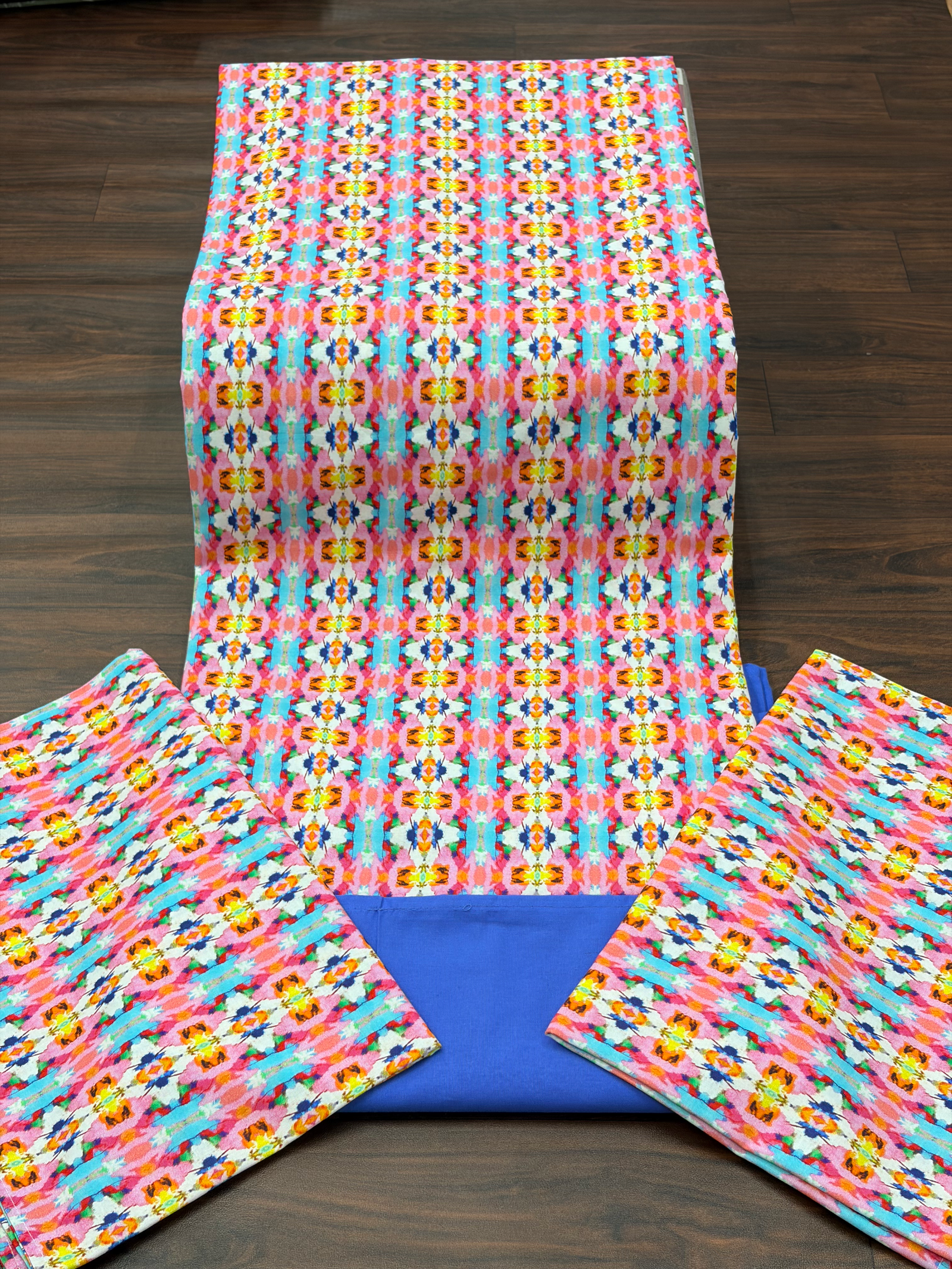 Cotton Border Bedsheet King 100x110 Inch