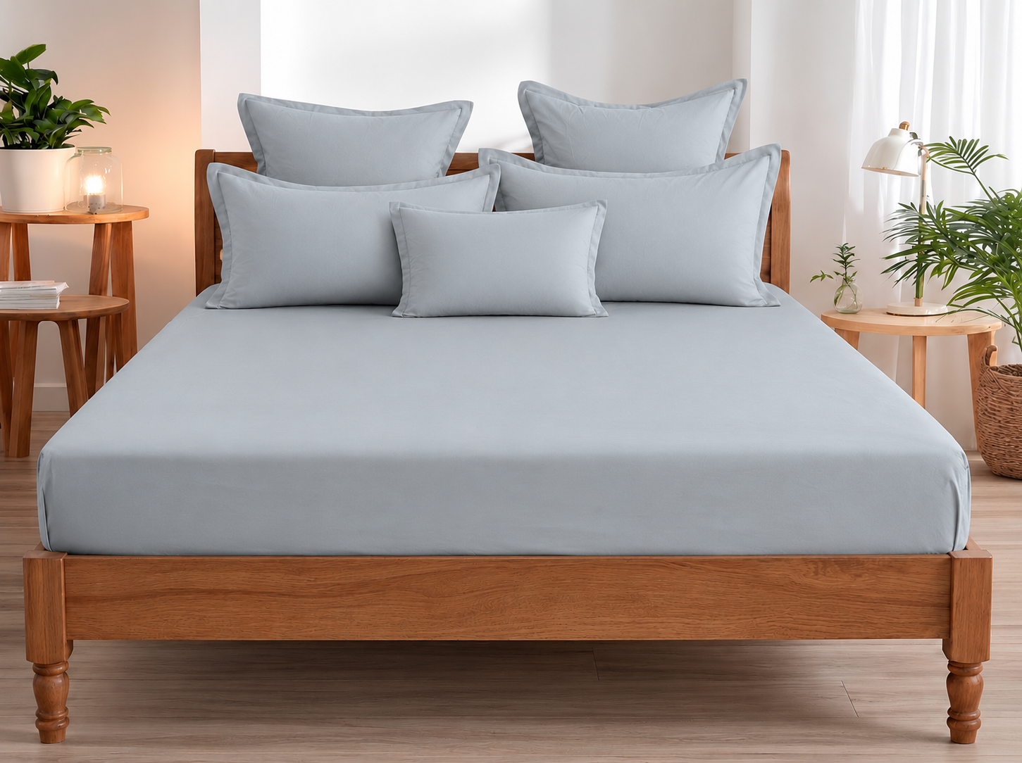 Cotton Feel Bedspread 108x108 Inch