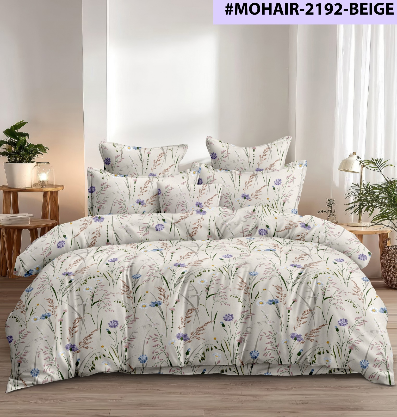 Cotton Feel Bedspread 108x108 Inch – Royal Mantel