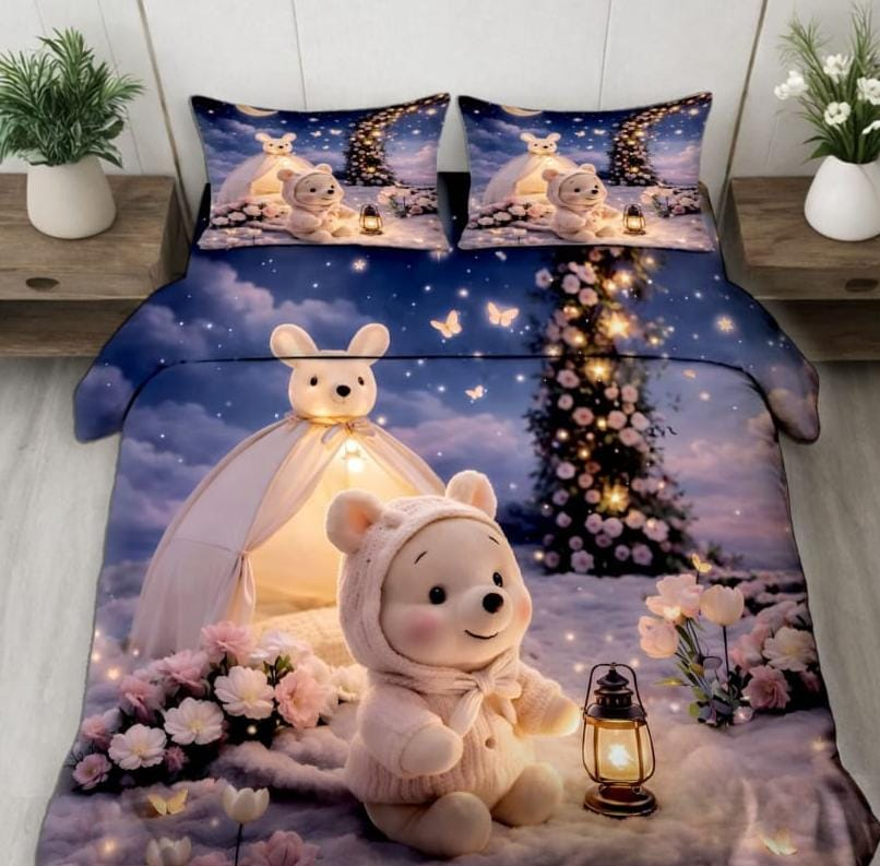 7D bedspread King 108x108 Inch