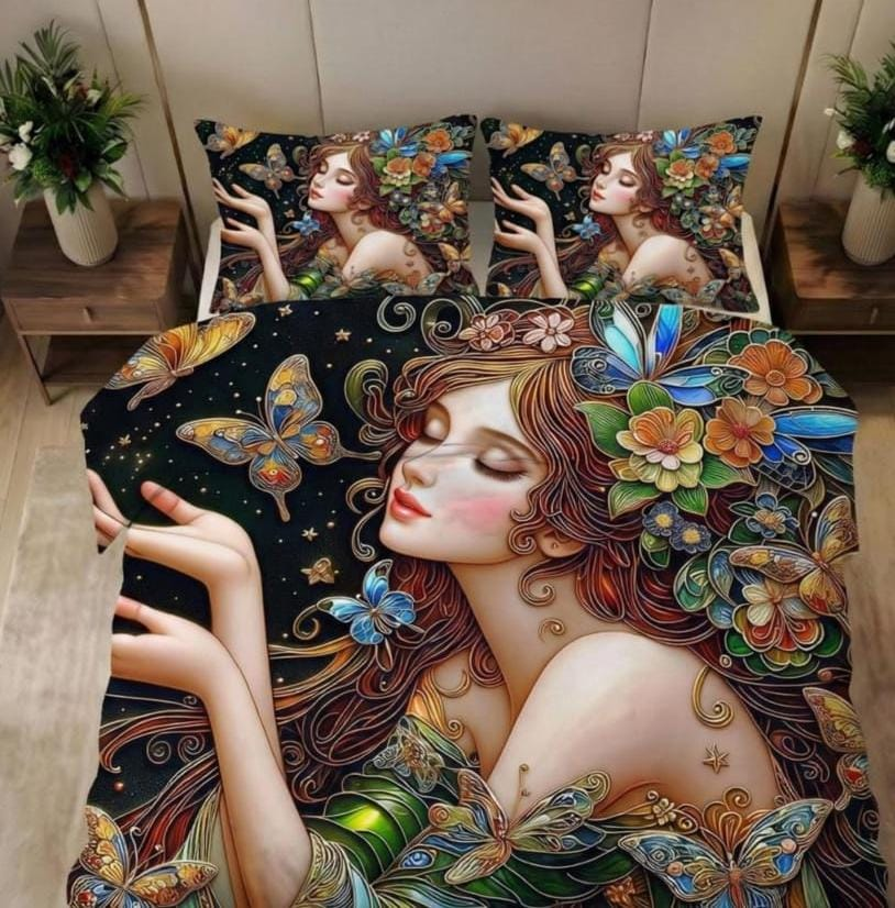 7D bedspread King 108x108 Inch
