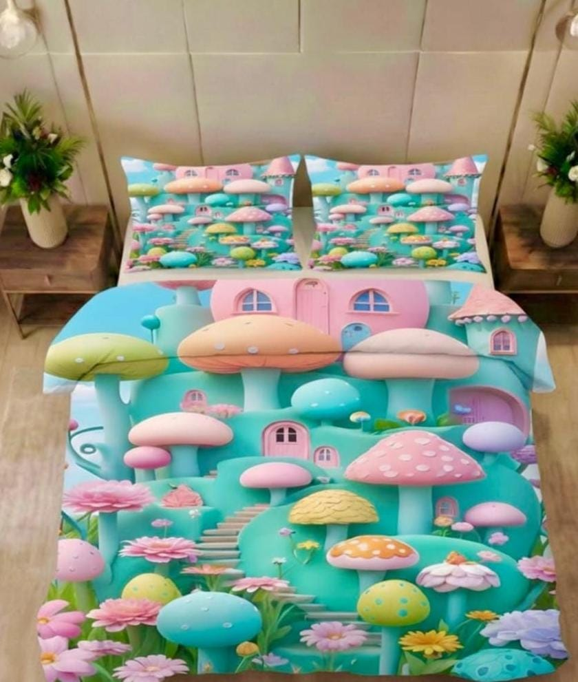 7D bedspread King 108x108 Inch