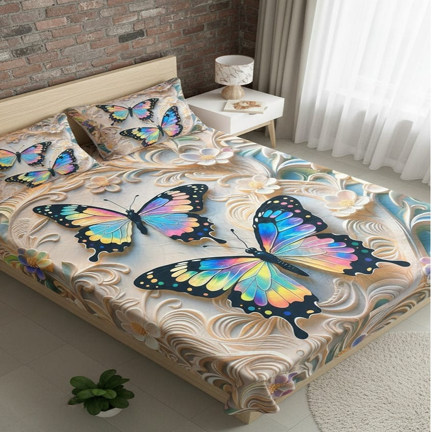 7D bedspread King 108x108 Inch – Royal Mantel