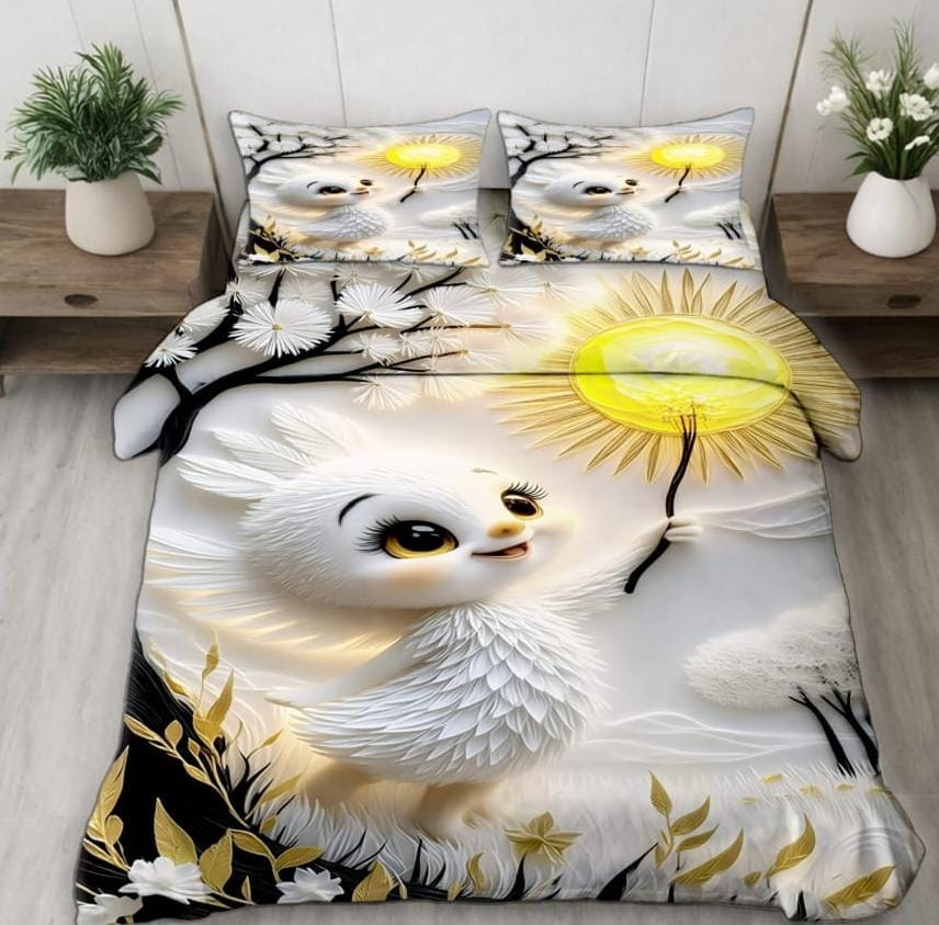 7D bedspread King 108x108 Inch – Royal Mantel