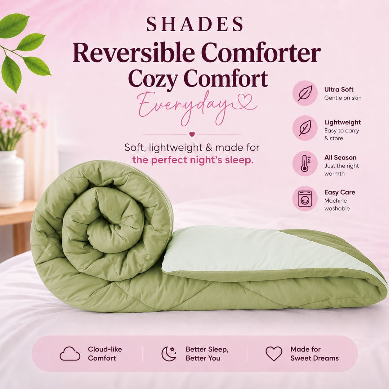 Comforter Double-Green