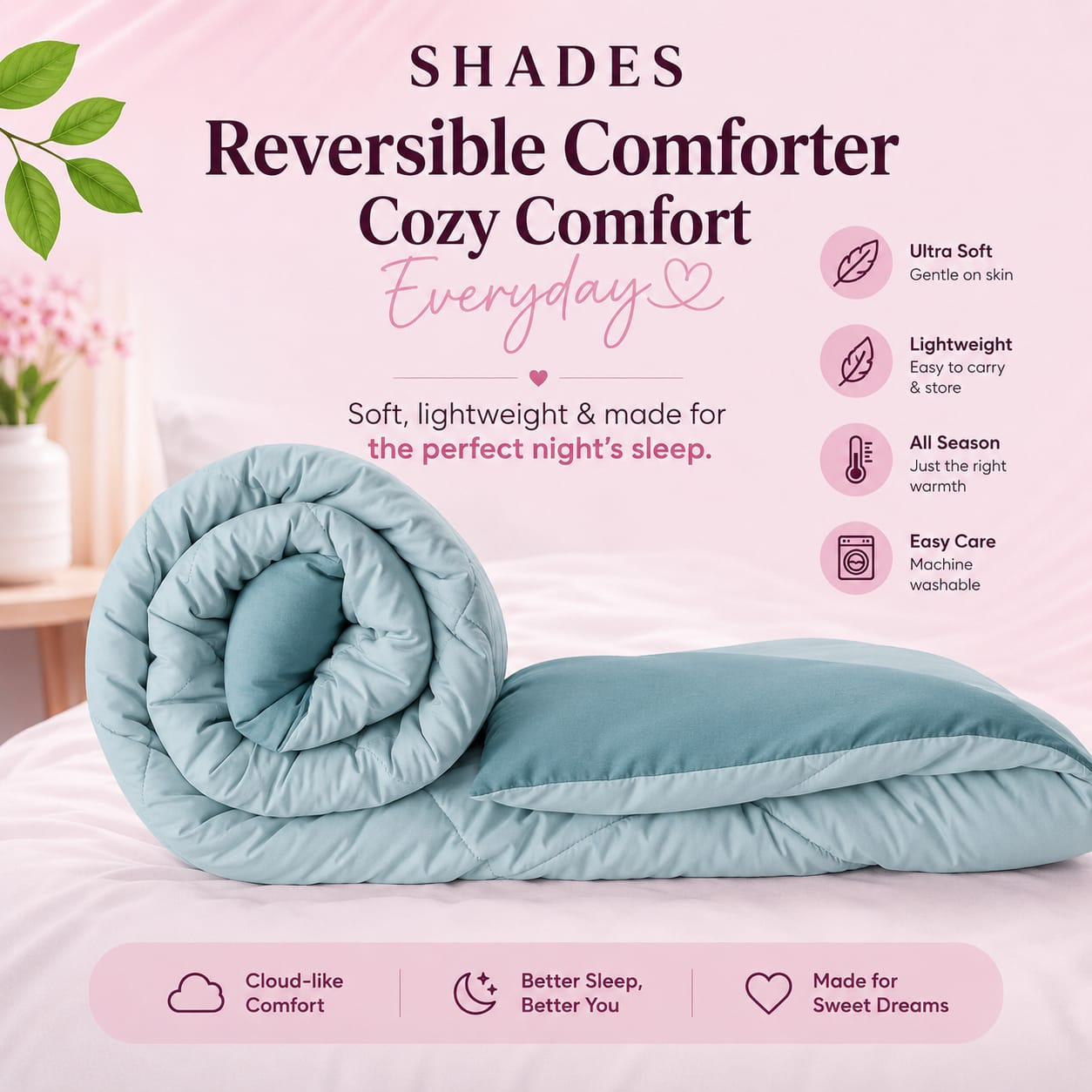 Comforter Double-gray – Royal Mantel